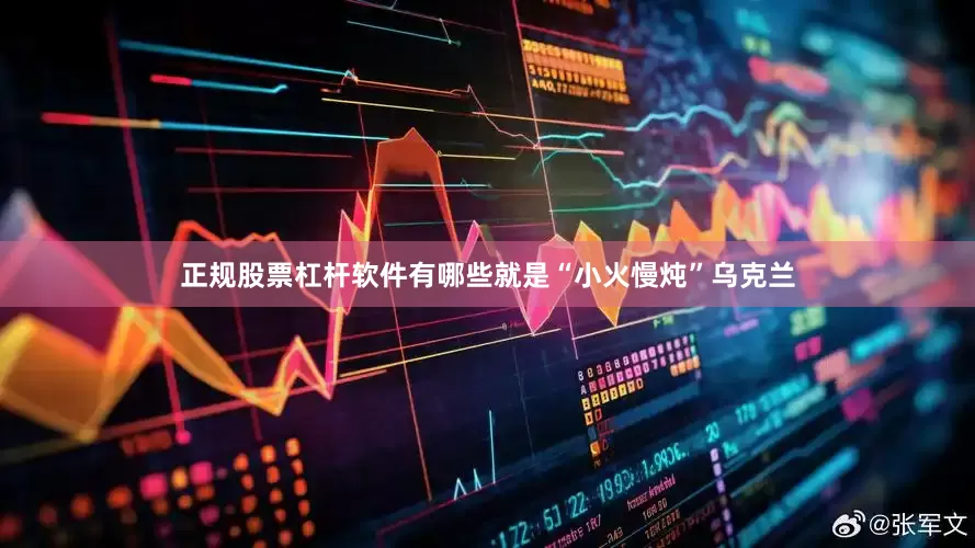 正规股票杠杆软件有哪些就是“小火慢炖”乌克兰